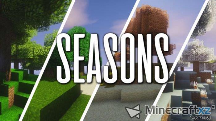 季節Seasons in Minecraft Resource Pack
