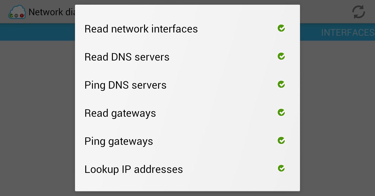 network diagnosis