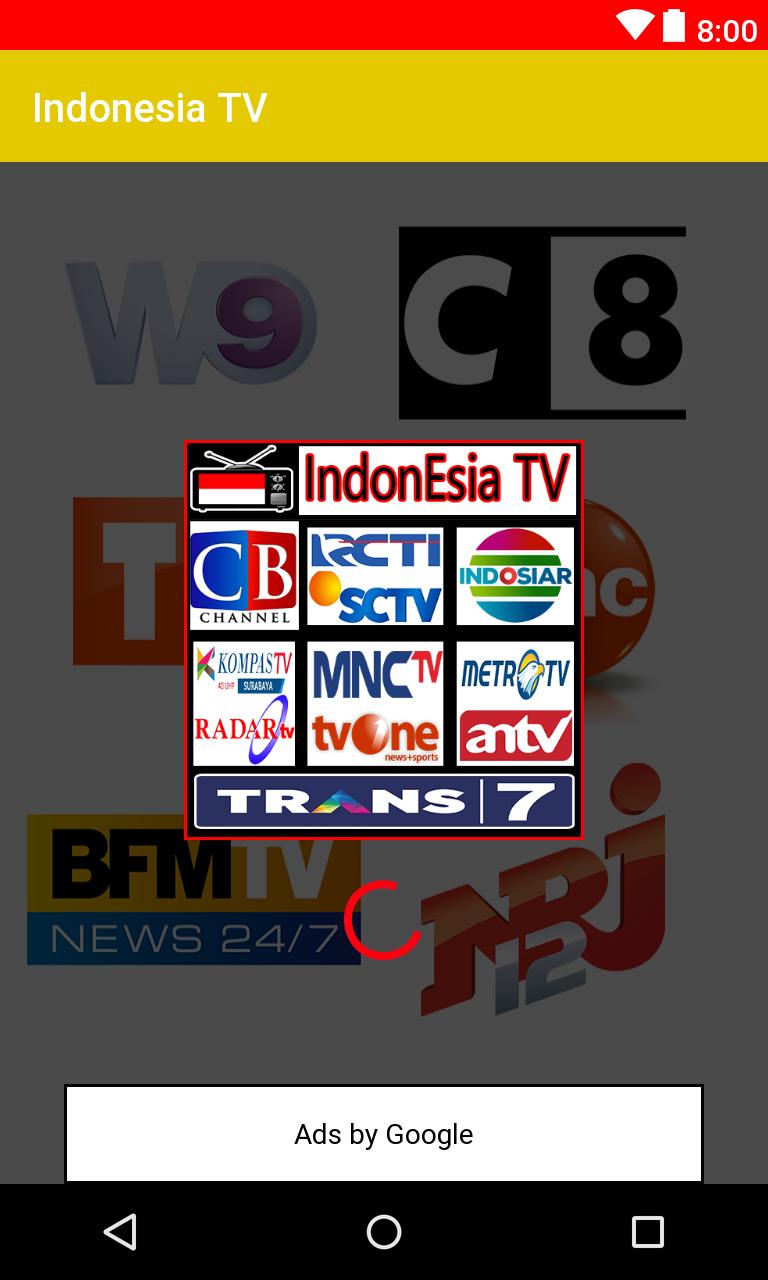 TV Indonesia- Semua Saluran Langsung
