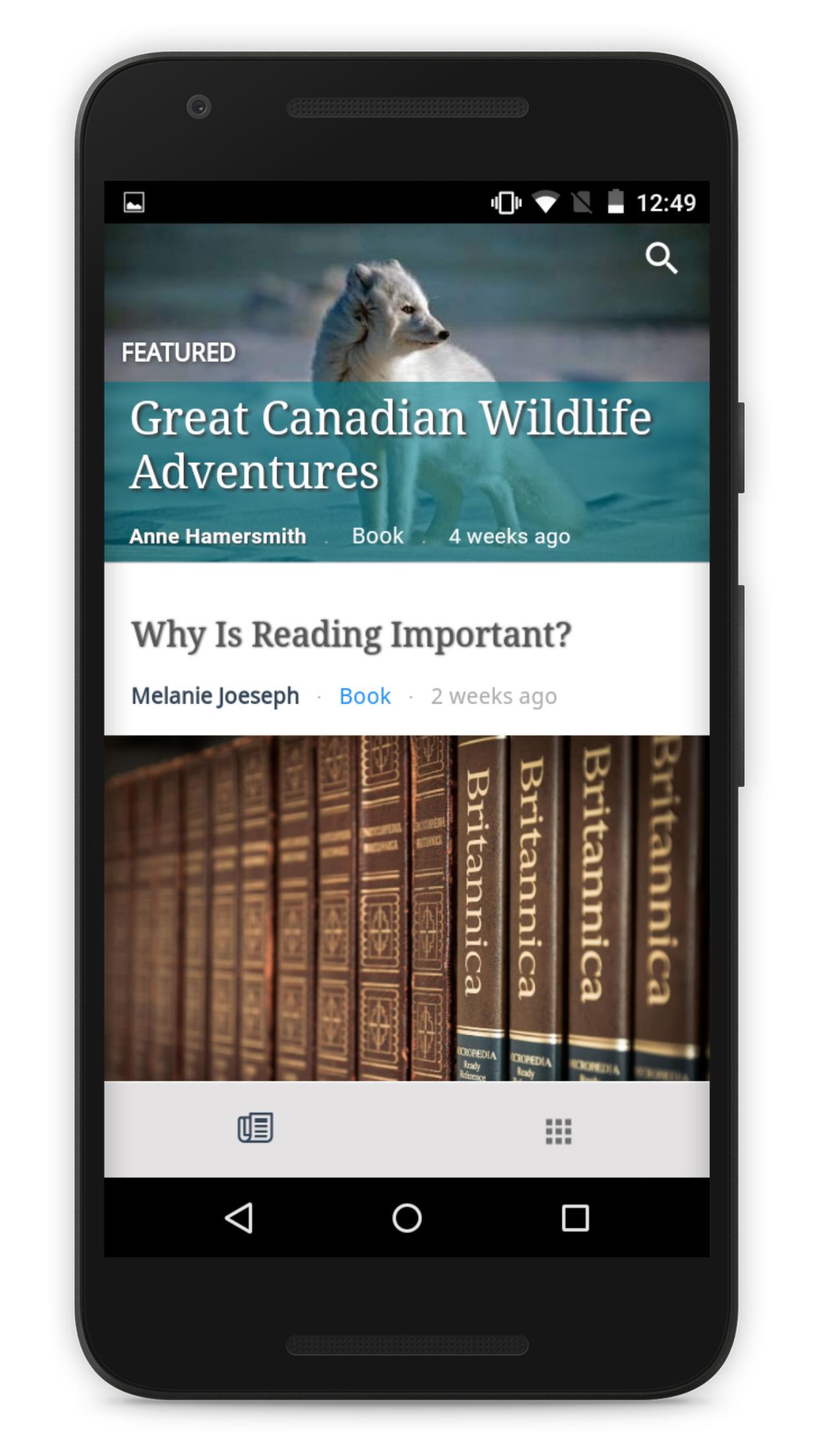 The Blog App