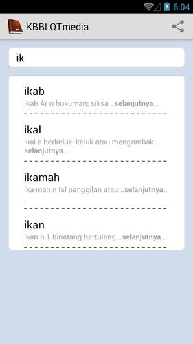 KBBI offline