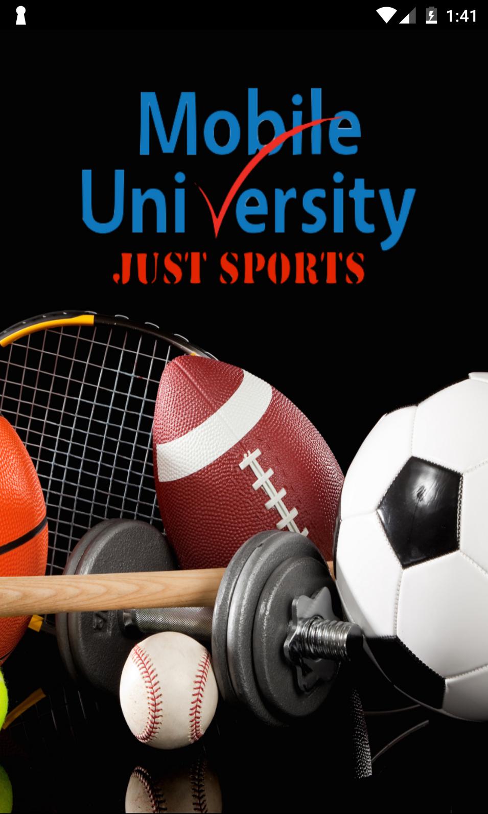 Mobile University Just Sports