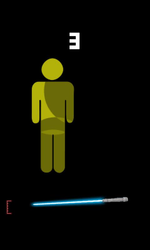 Jump over Lightsaber