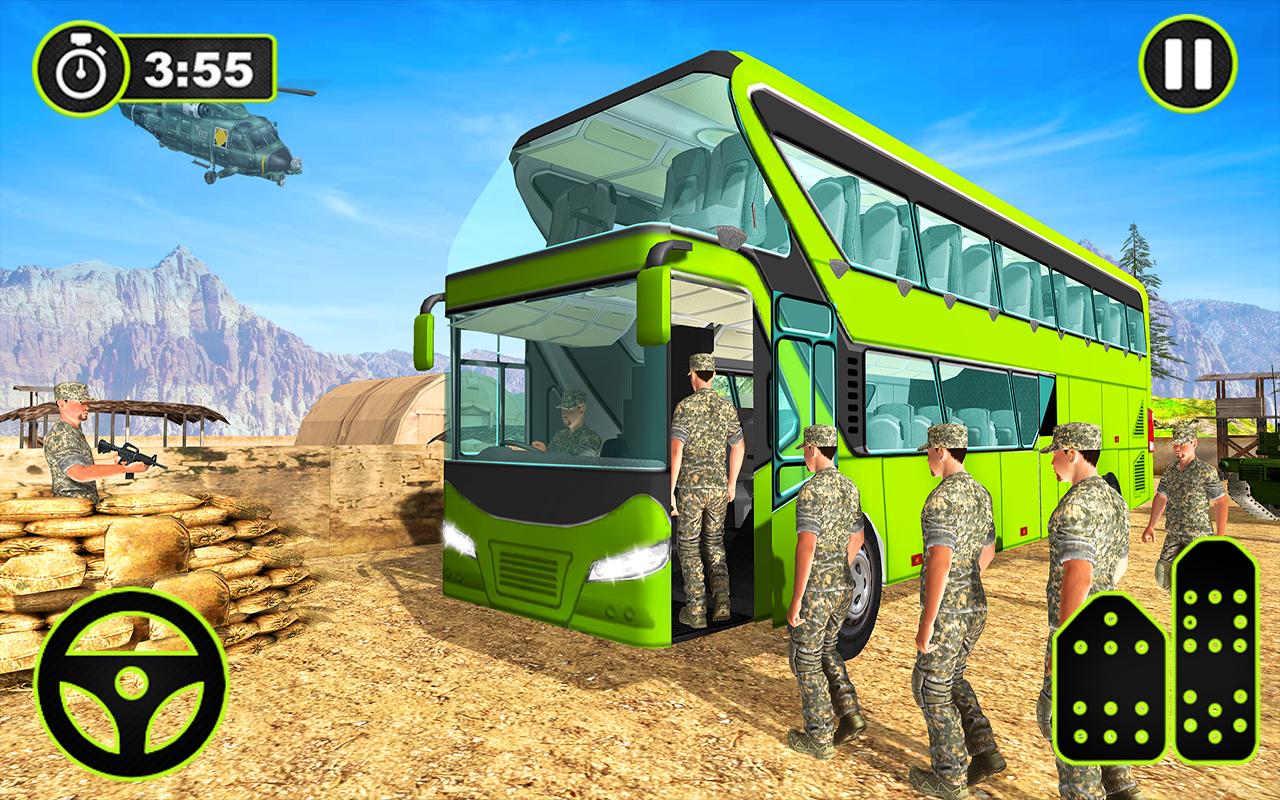 Army Bus Transport Soldier 2019