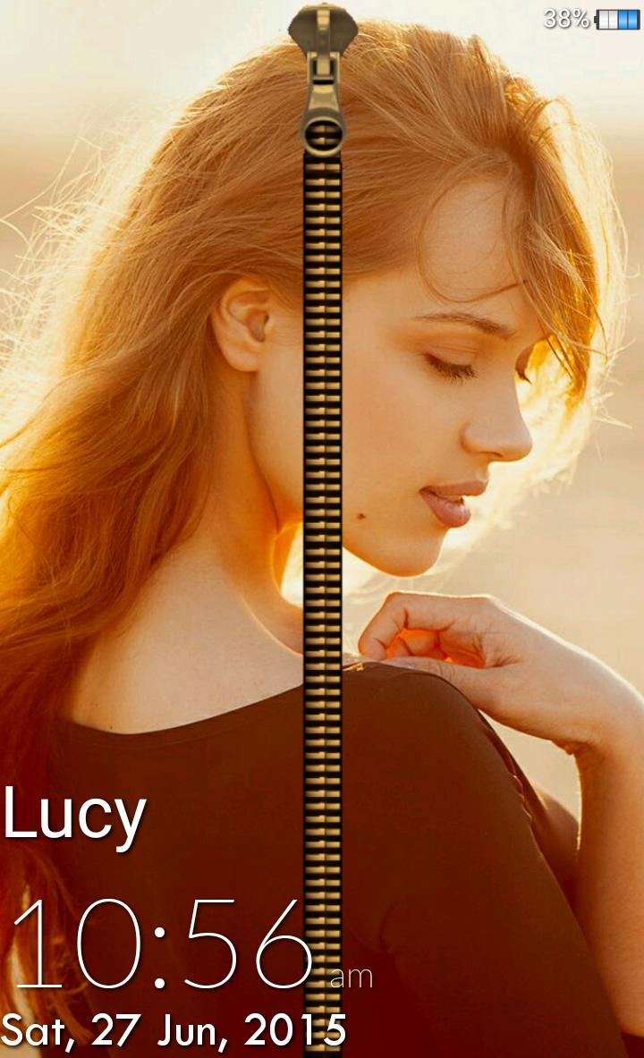 My Photo Zipper Lock Screen