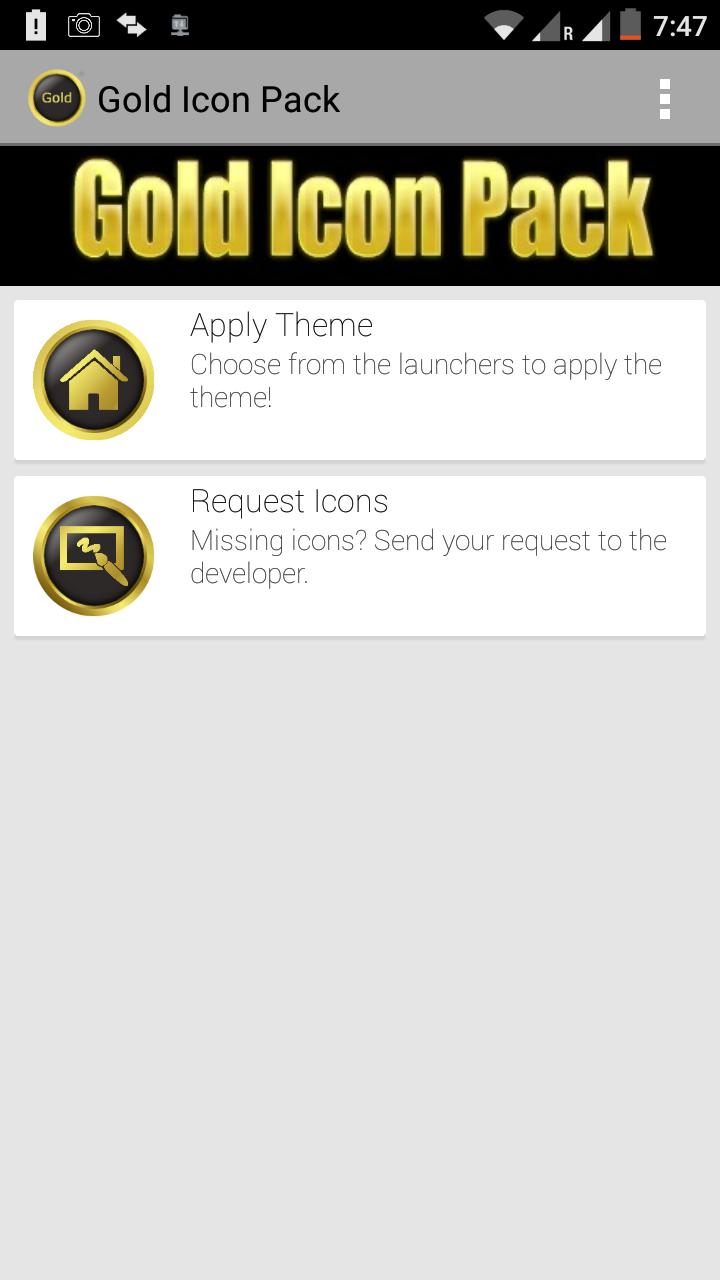 New Gold Icon Pack Free