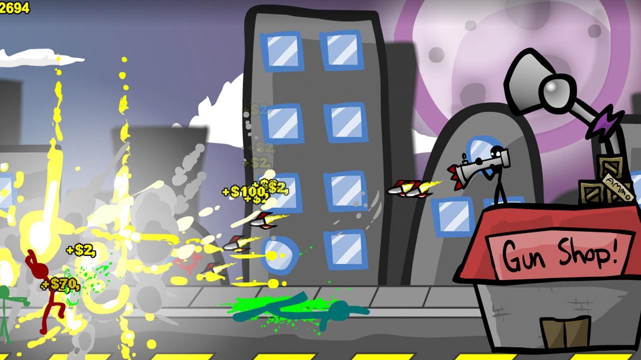 Stickman Shooting Zombies