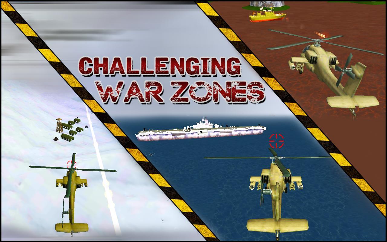 Helicopter Warship Game 3D