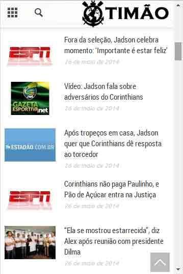 Noticias do Corinthians