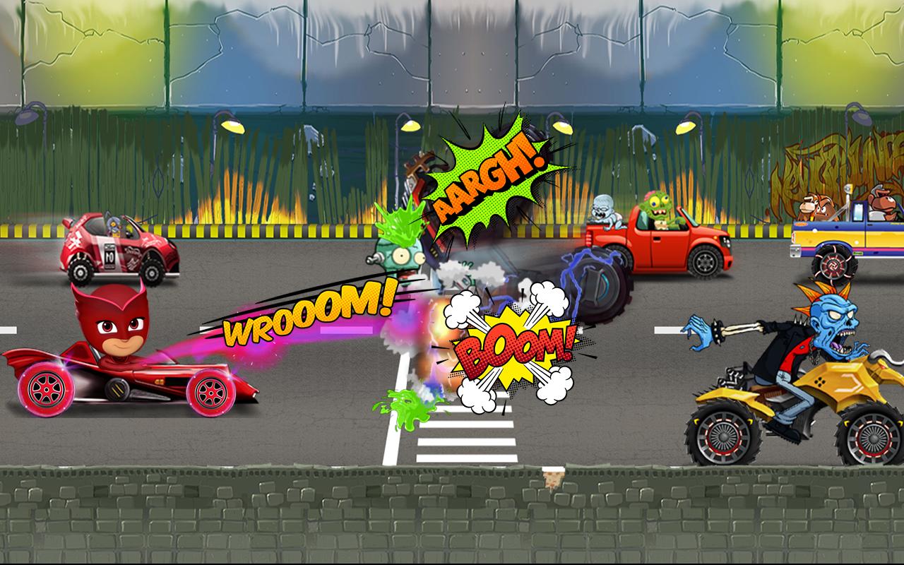 Road Pj Race Battle Mask Pink