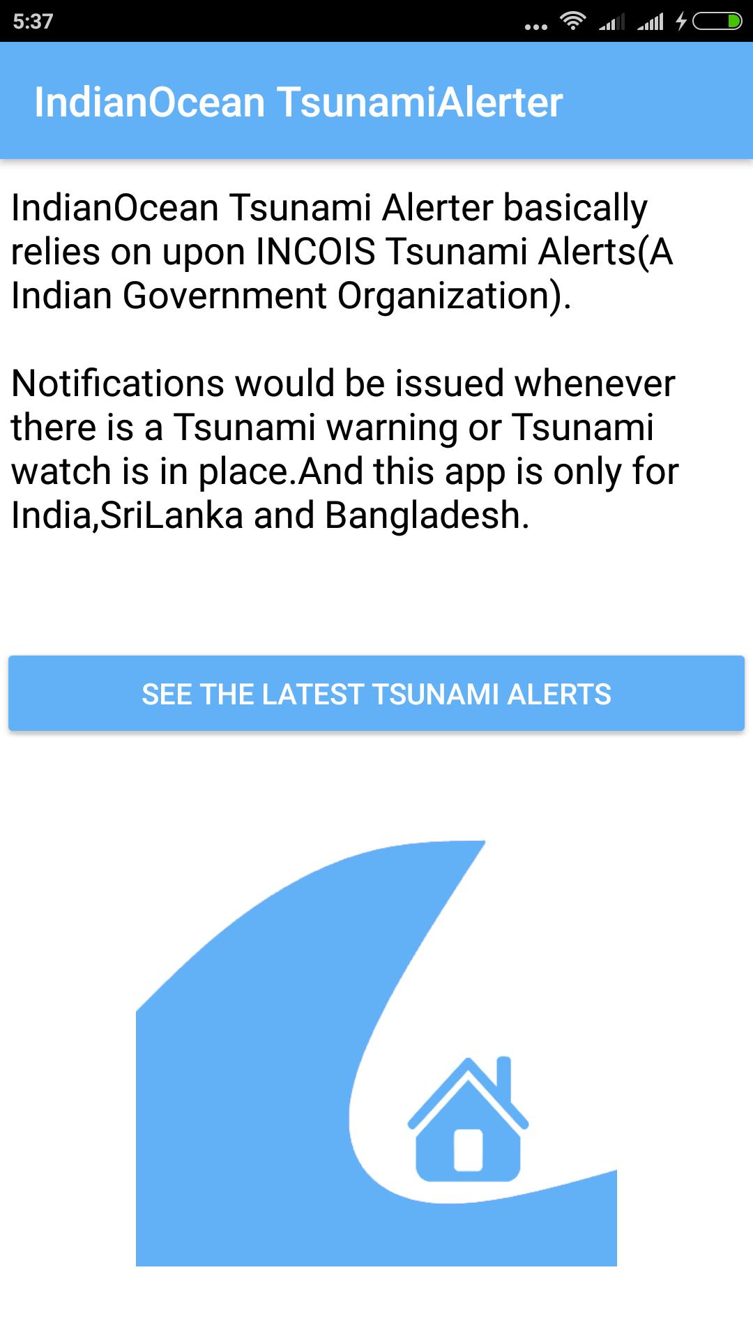 Indian Ocean Tsunami Alerter