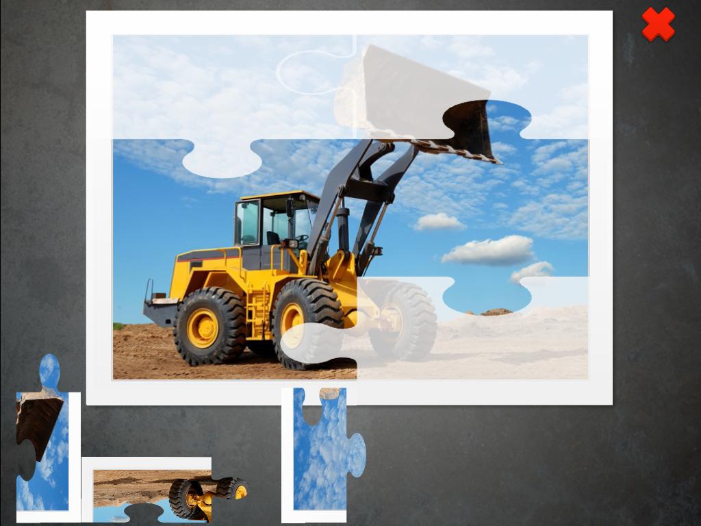 Trucks & Cars -Puzzle for Kids