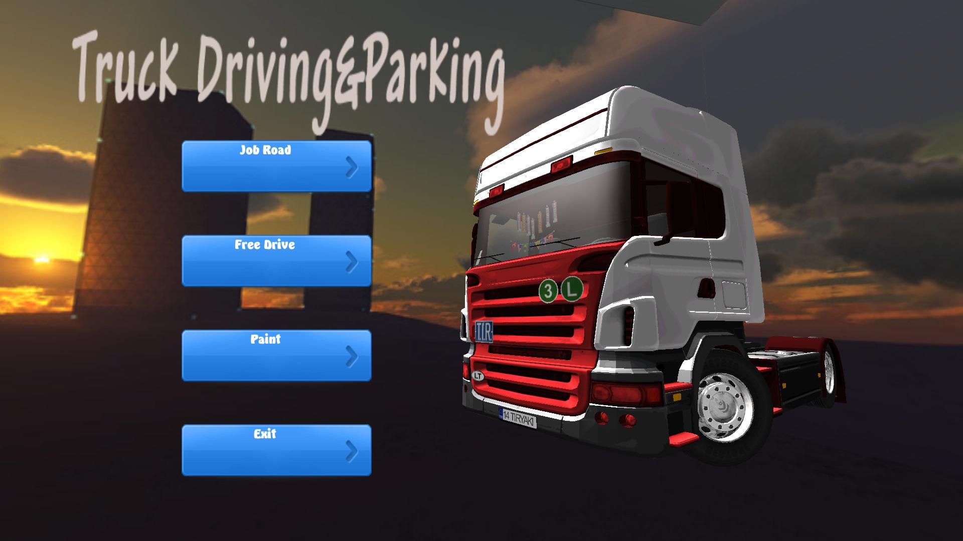 Real Truck Driving & Park 2018