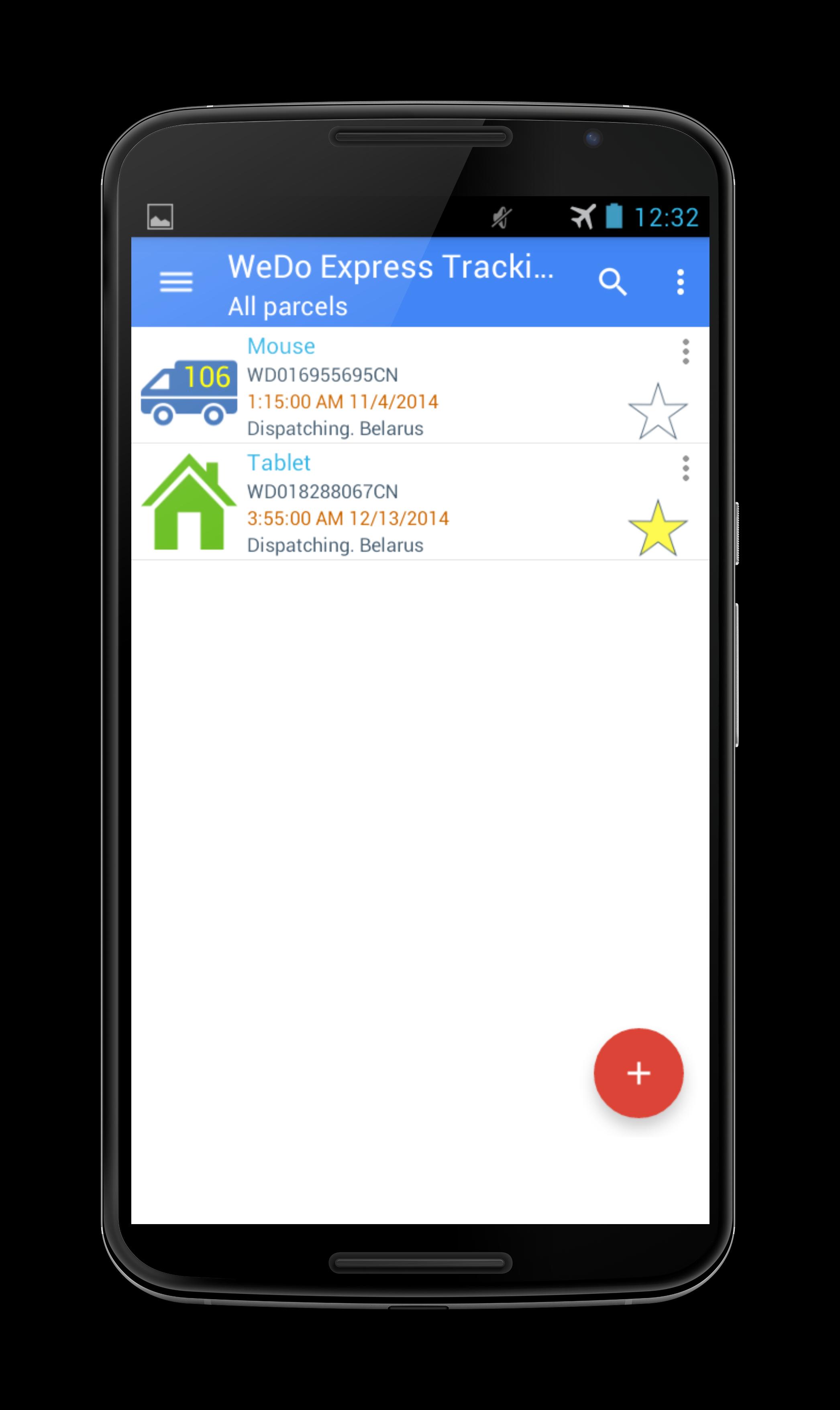 WeDo Express Auto Tracking