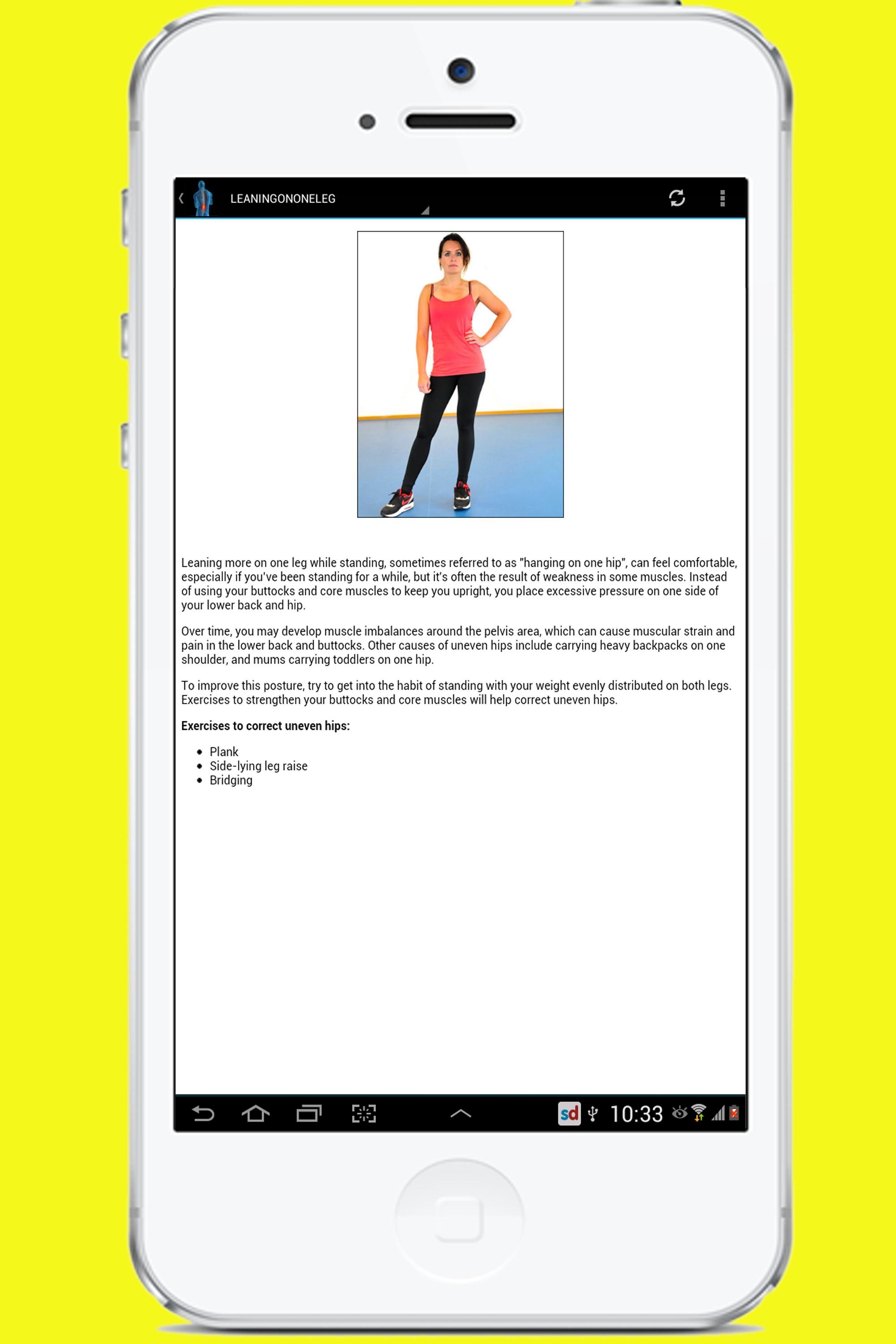 Back pain Preventions