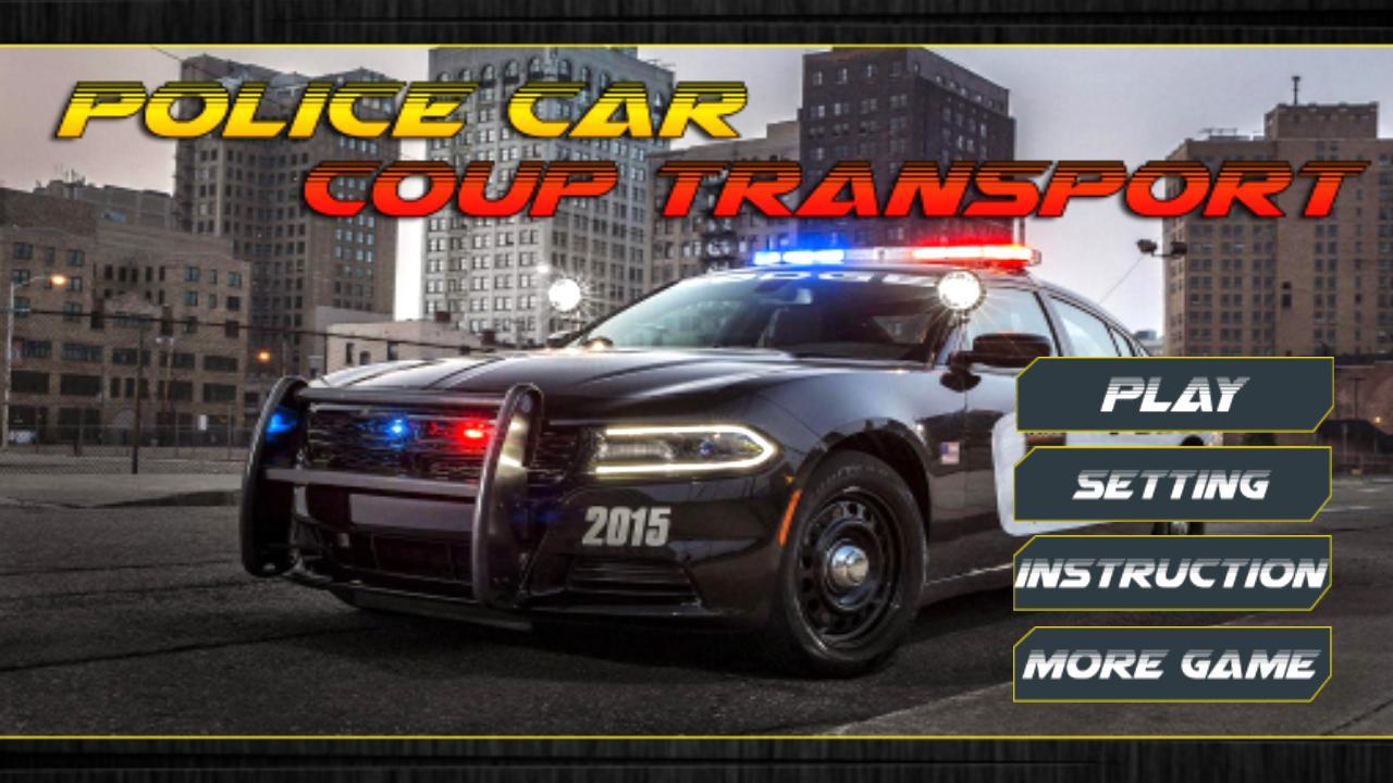 Police Car Cop Transport