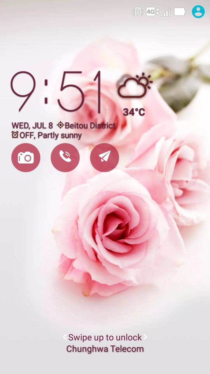 Rose ASUS ZenUI Theme