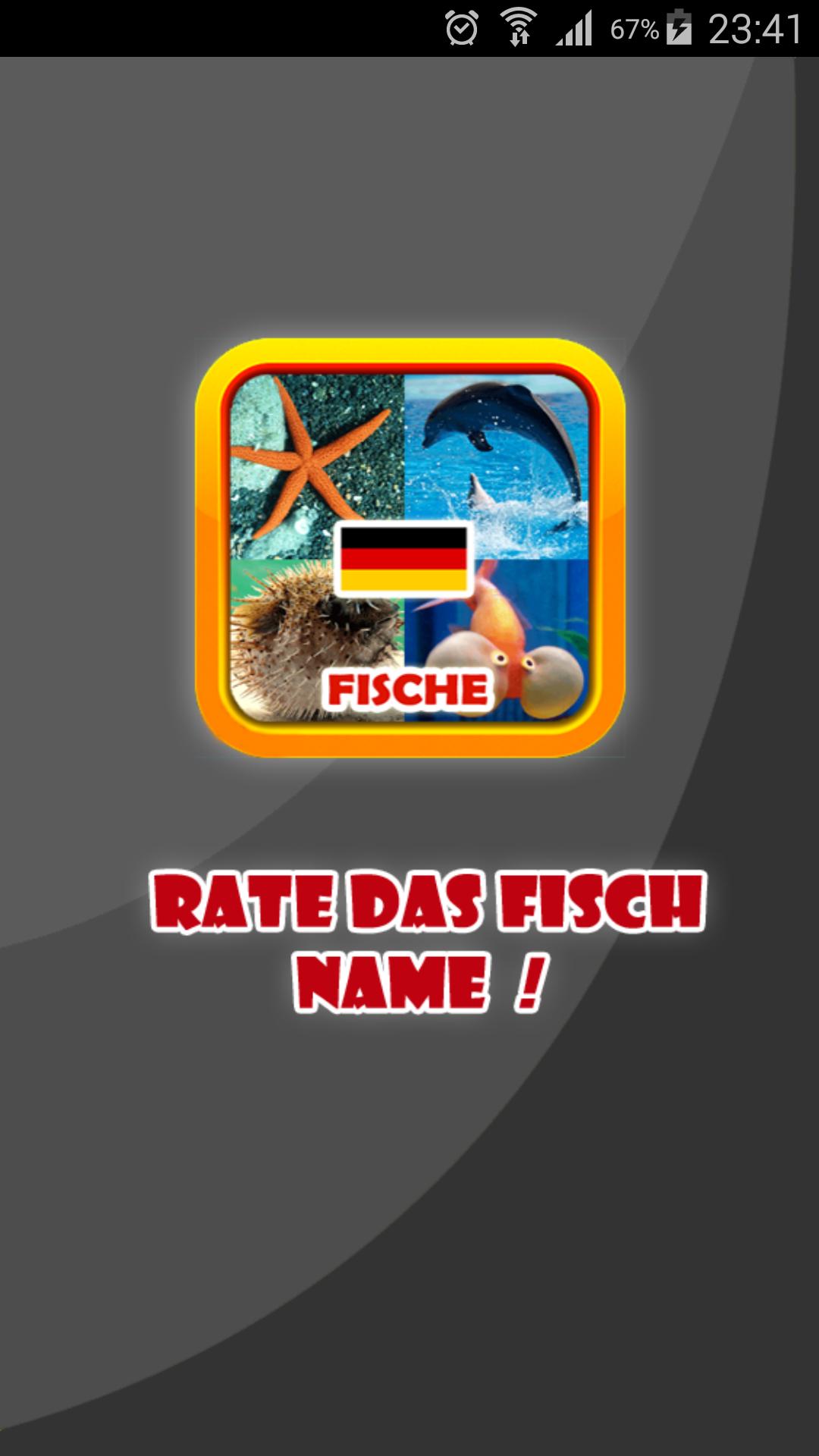 1 Bild 1 Wort : Fisch Quiz