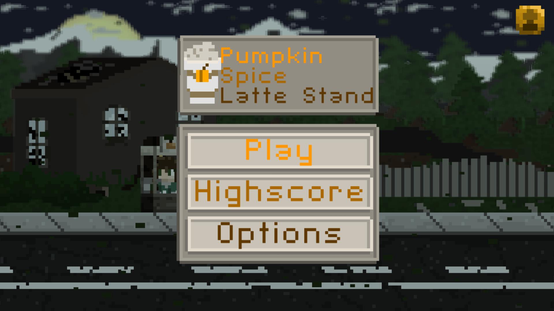 Pumpkin Spice Latte Stand