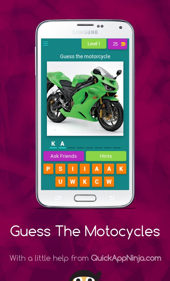 Guess The Motorcycles