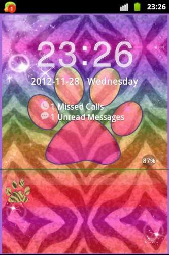 GO Locker Theme Zebra