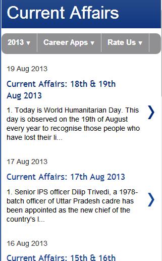 Current Affairs 2014 Latest
