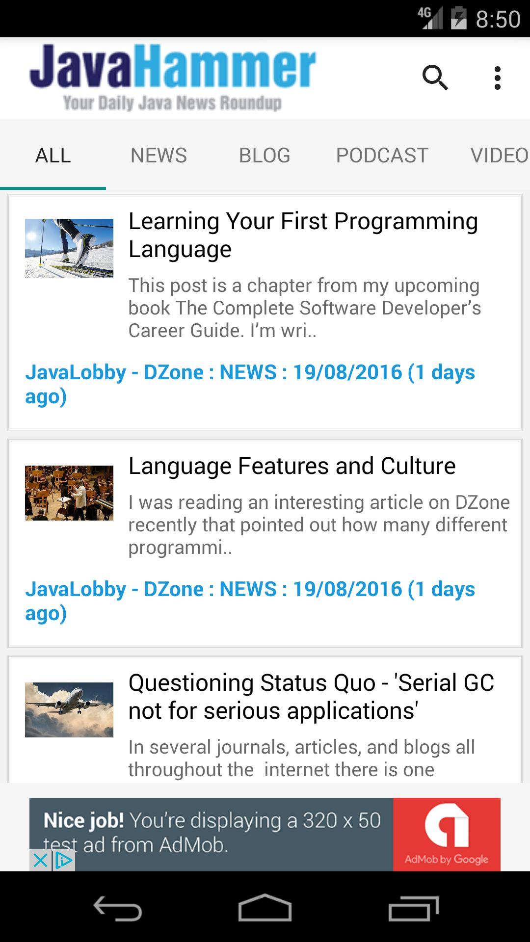 Java Hammer - Java News