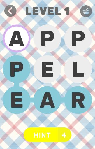 Word find food edition