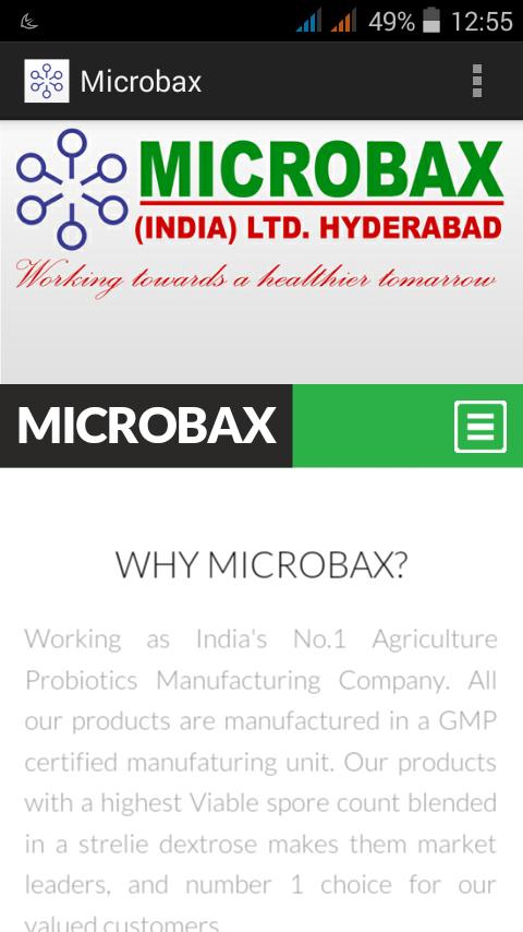 Microbax India Ltd