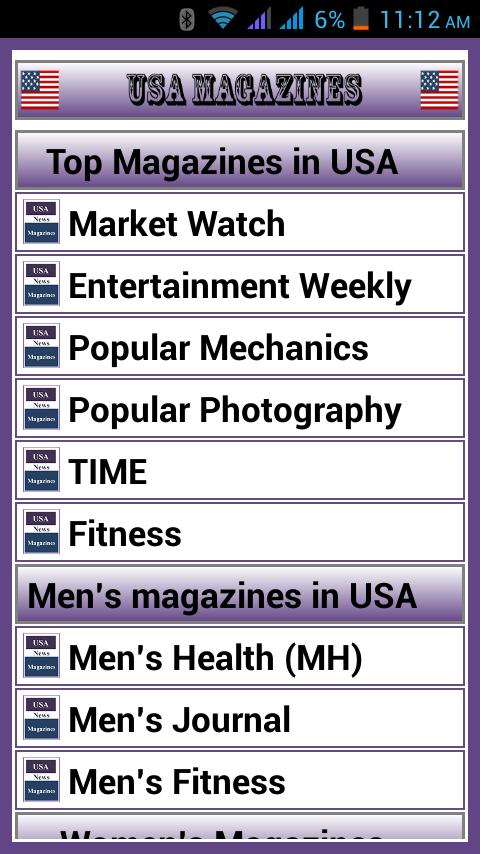 Top Magazines in USA