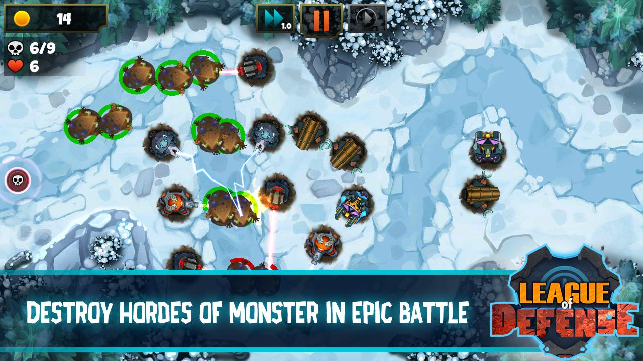 Tower Defense - League Of Defense