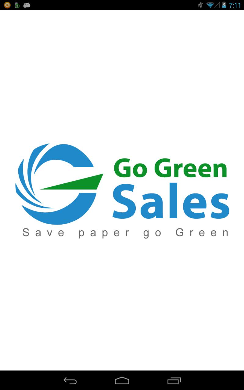 Go Green Sales