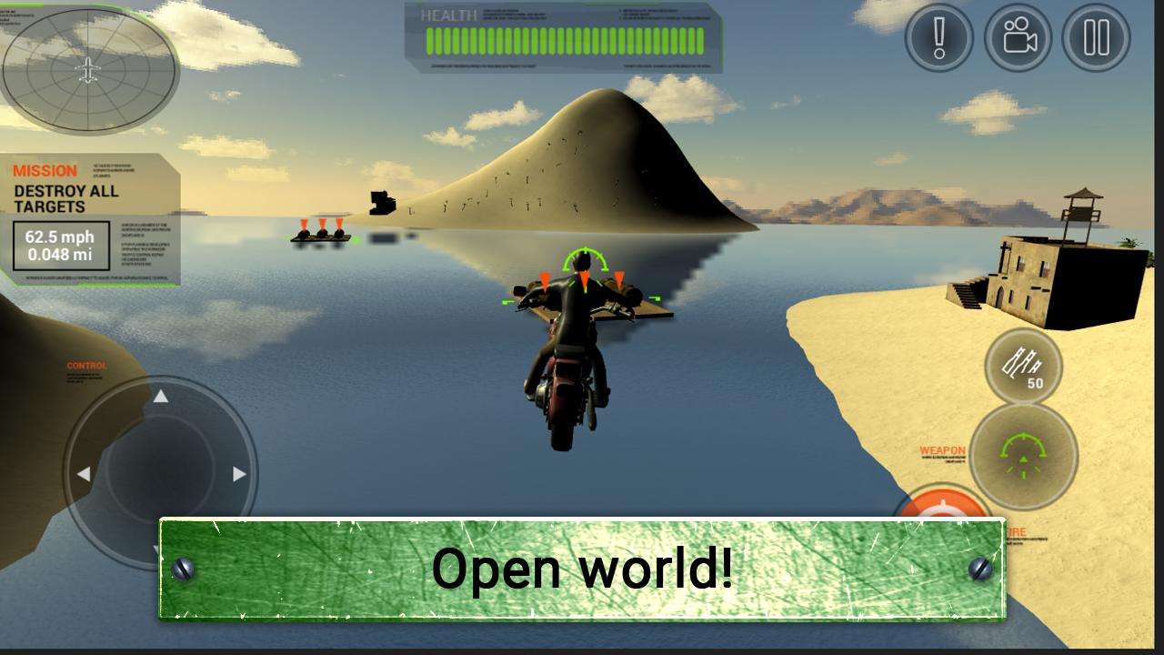Flying Moto Bike Simulator 3D