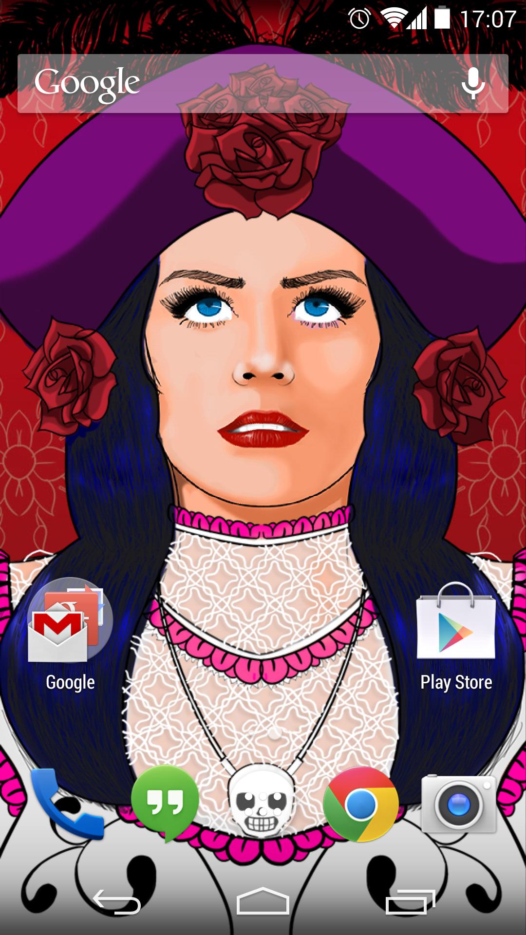 Catrina Live Wallpaper