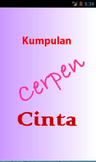 Kumpulan Cerpen Cinta