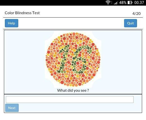 Visio - Color Blindness Test