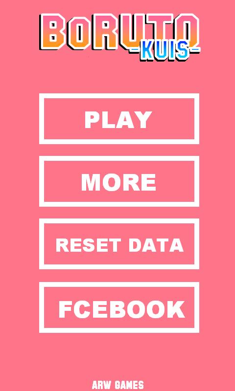 Tebak Nama Tokoh Boruto