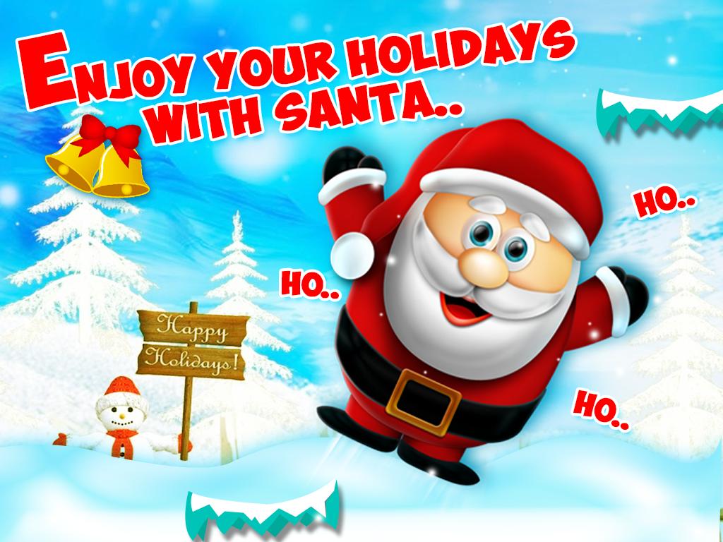 Santa Fly Kids Christmas game