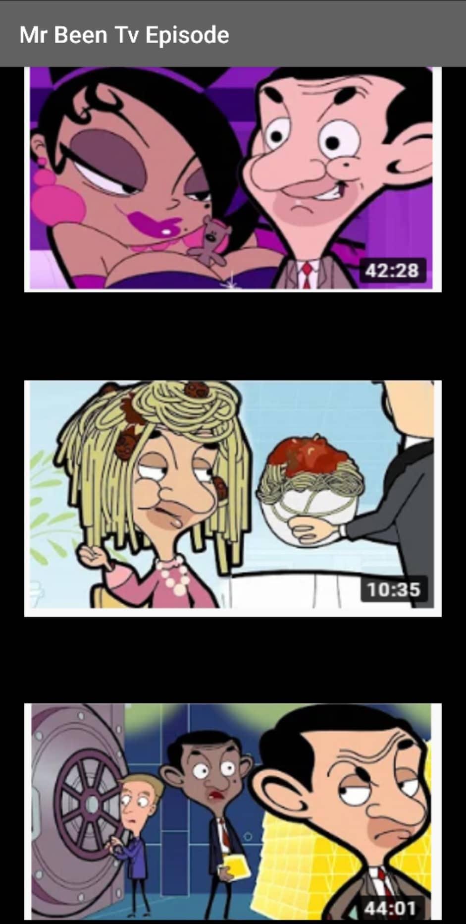 Cartoon Video - Mr Bean Cartoon