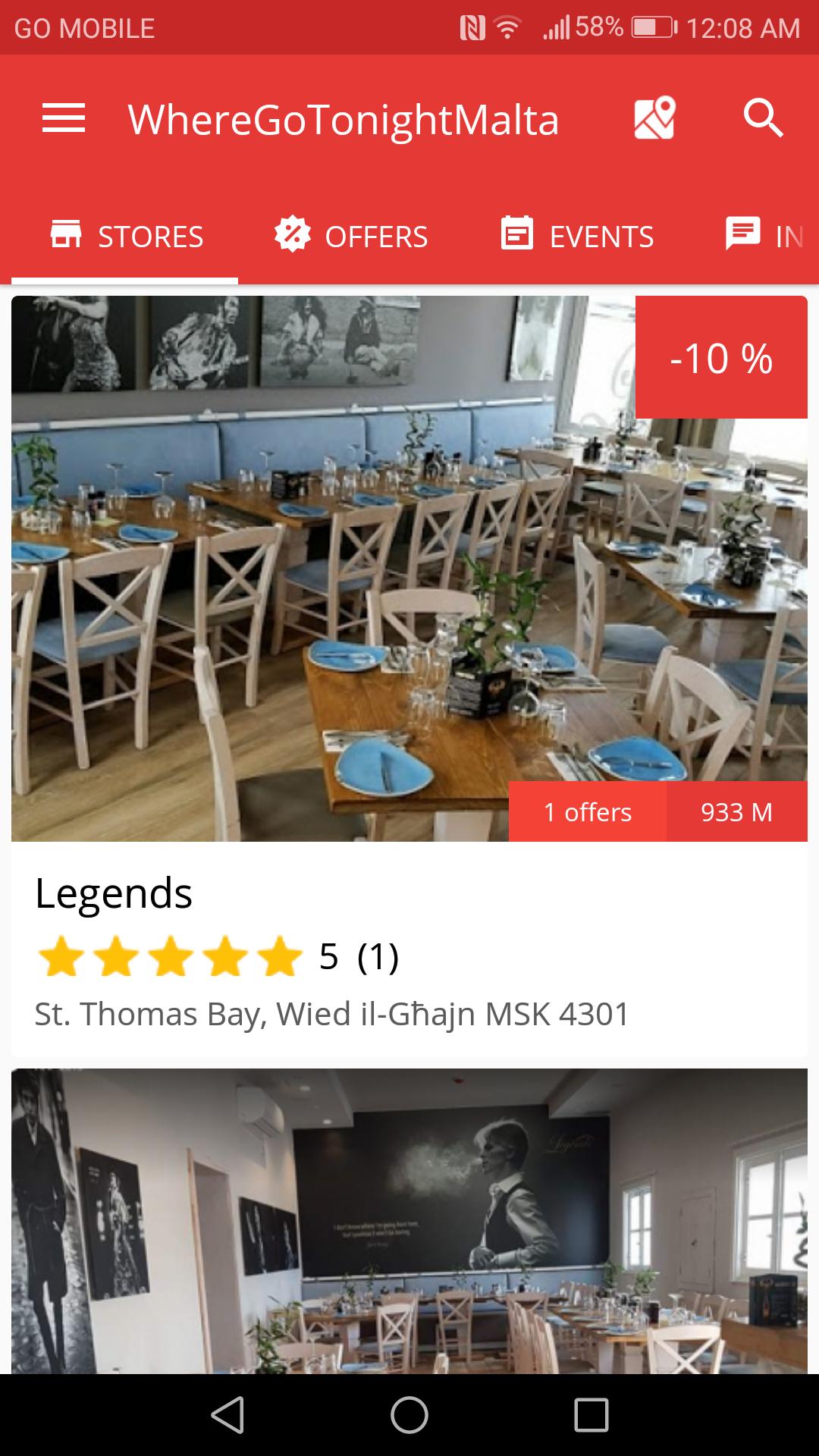 Where Go Tonight Malta