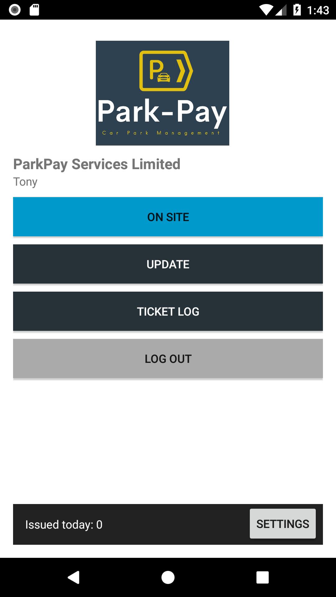 ParkPay - Car Park Management