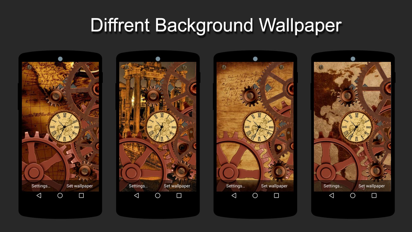 Mechanical Clock LiveWallpaper