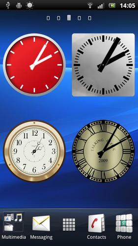 Talking Clock Widgets