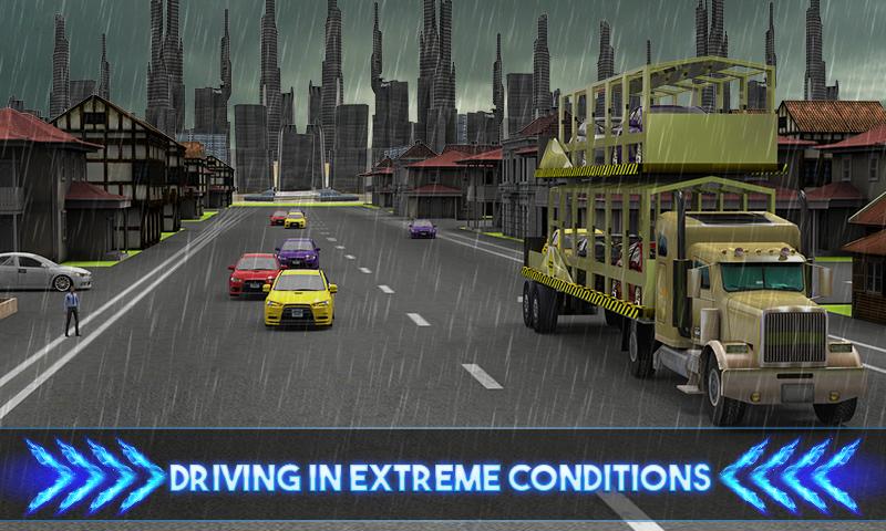 Car Transporter Trailer Truck