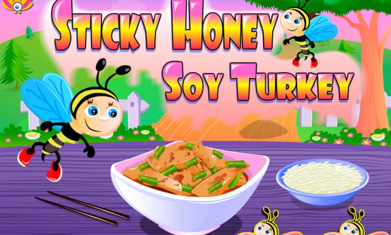 Sticky Honey Soy Turkey