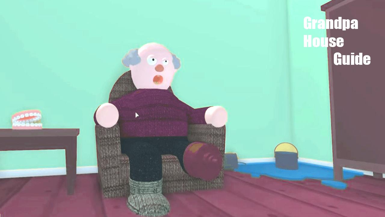 Escape Grandpa's house Simulator Obby gameguide!