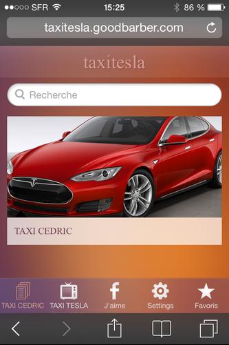 TAXI TESLA