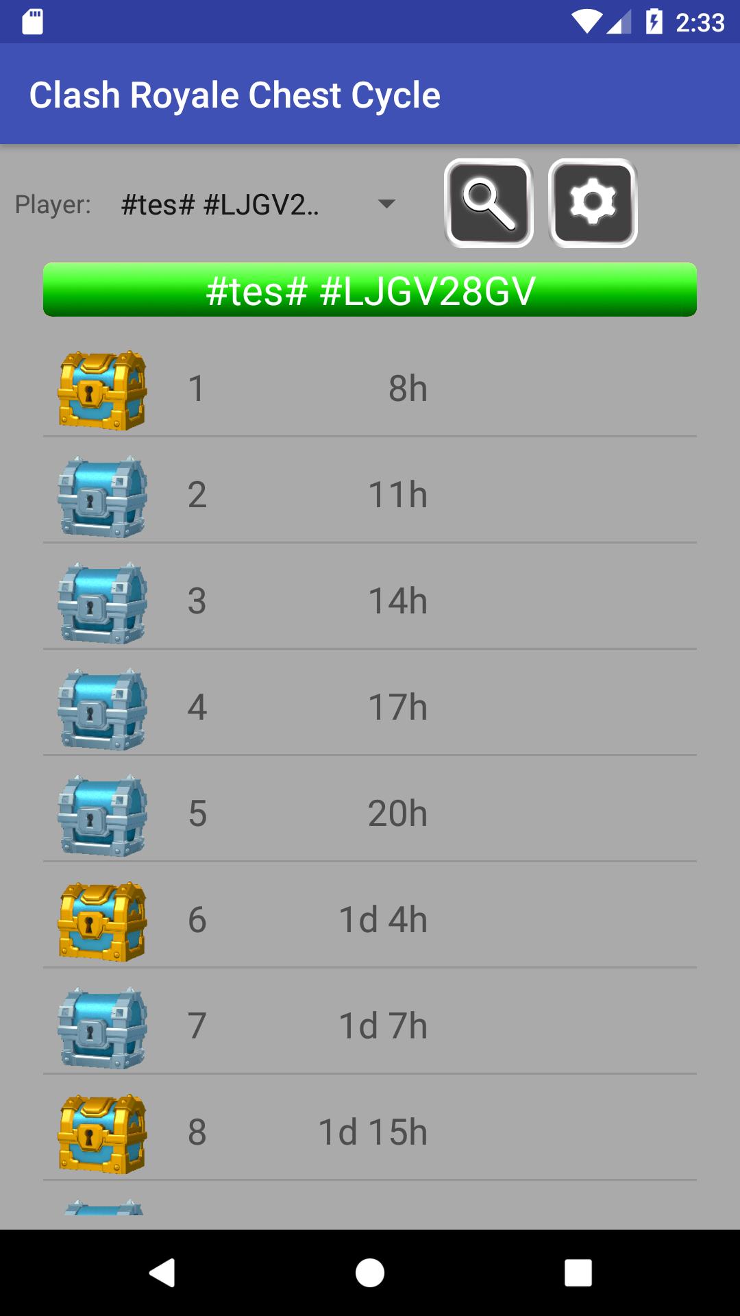 Clash Royale Chest Cycle