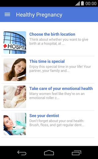 Tips for a healthy pregnancy