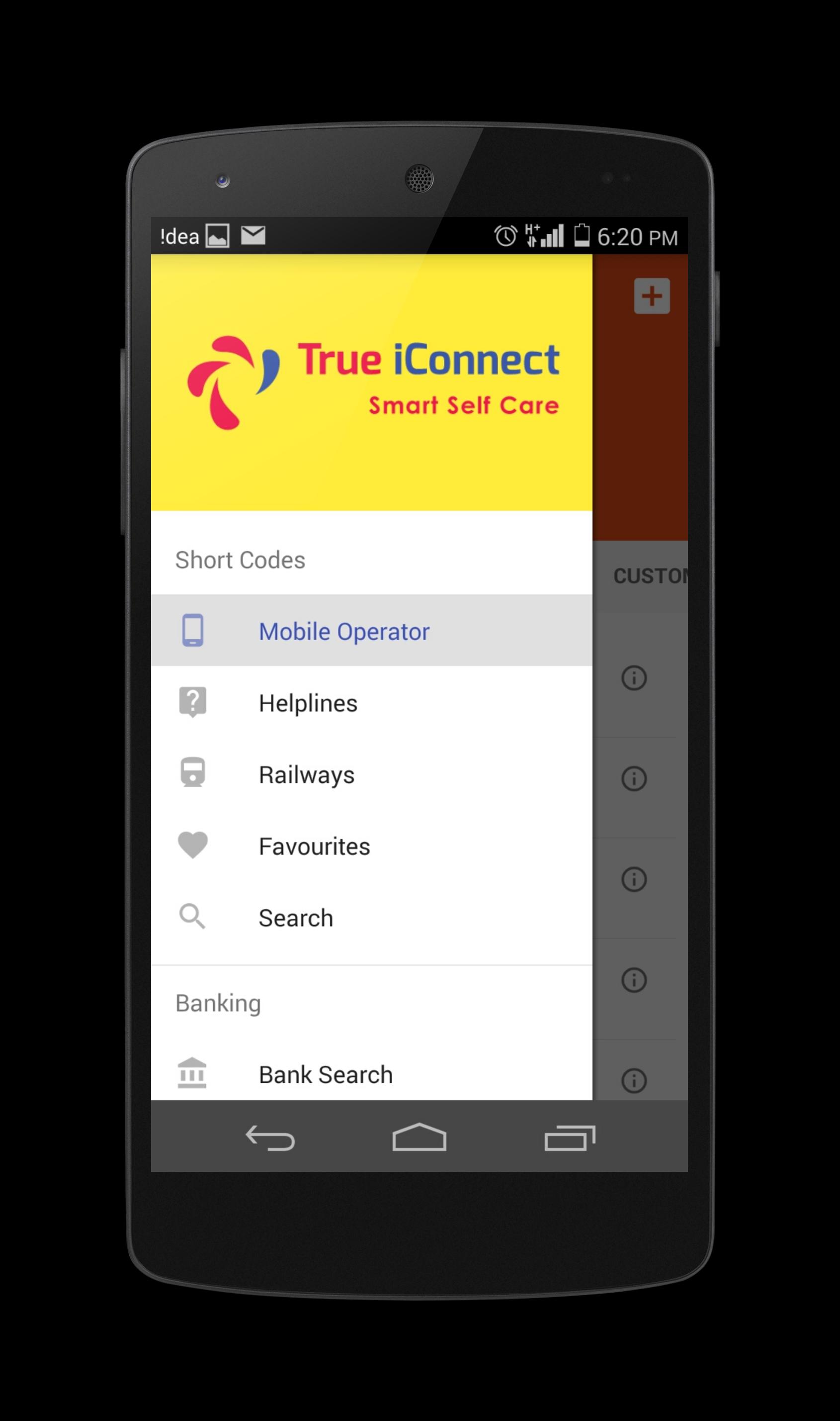 True iConnect SelfCare